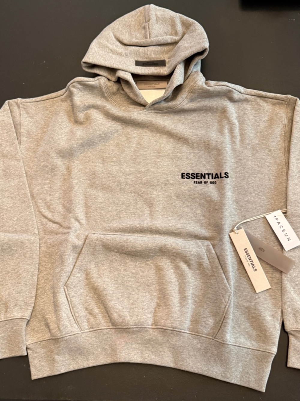 Essentials Grey Hoodie Sweatshirt